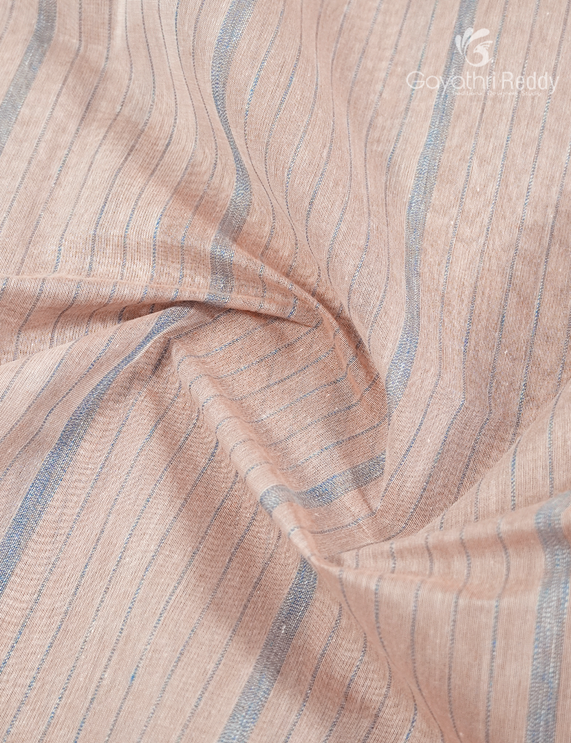 Pure Handloom Cotton Saree in Cream