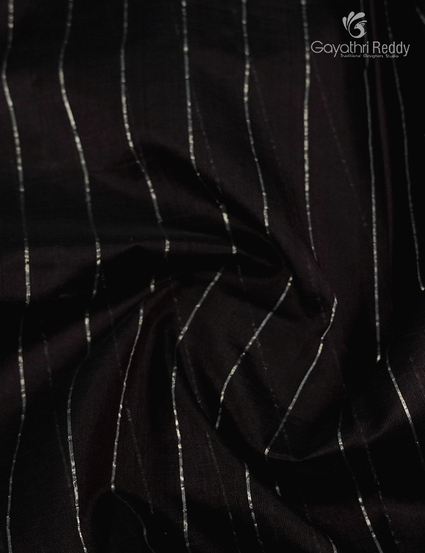 Pure Arani Sico Saree in Deep Brown