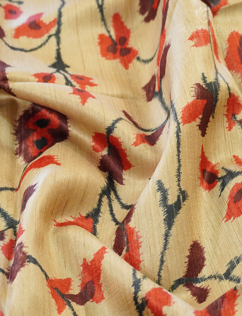 PURE DESI TUSSAR SILK-TS1343