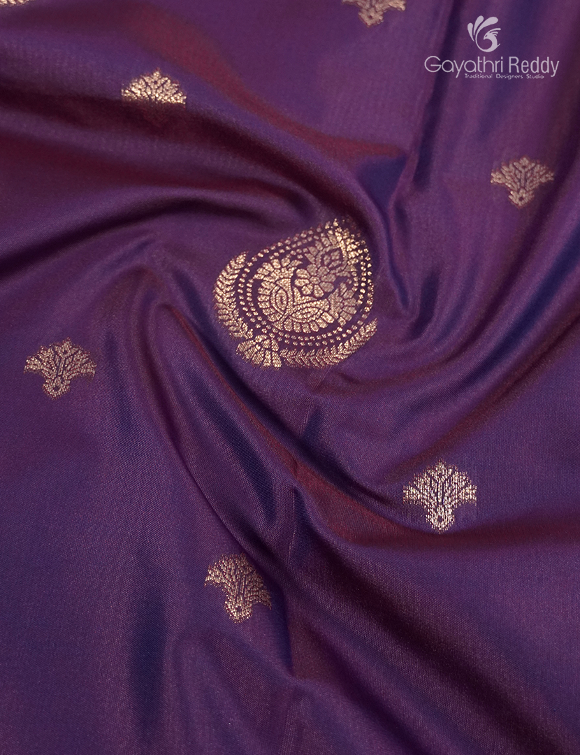 Semi Kanchipuram Art Silk Saree in Wine