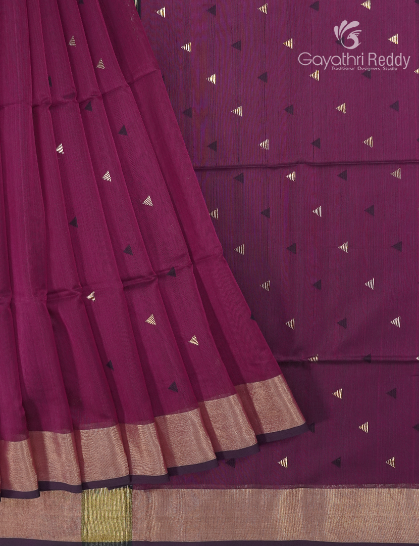 PURE CHANDERI SICO SAREES -CPS1264