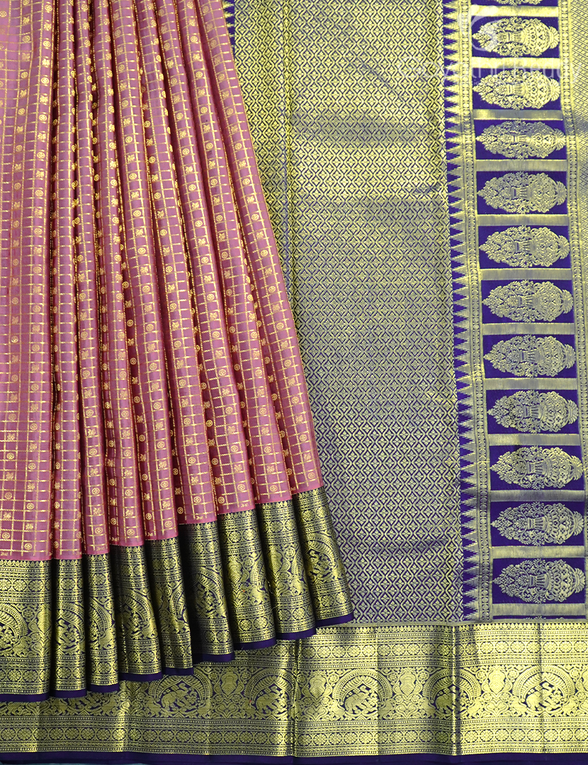 PURE KANCHI PATTU MEDIUM BORDER -KP8387