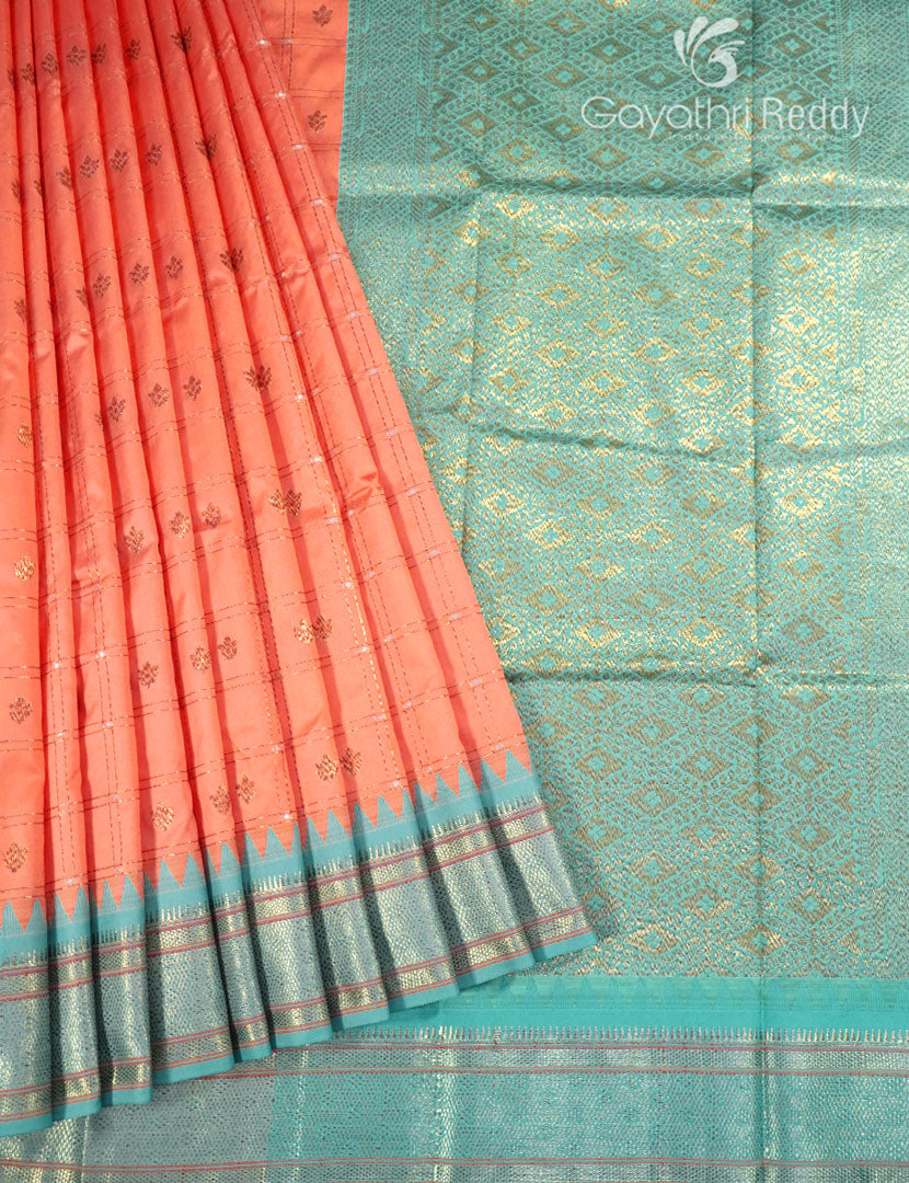 SEMI KATAN SAREE-SKN176