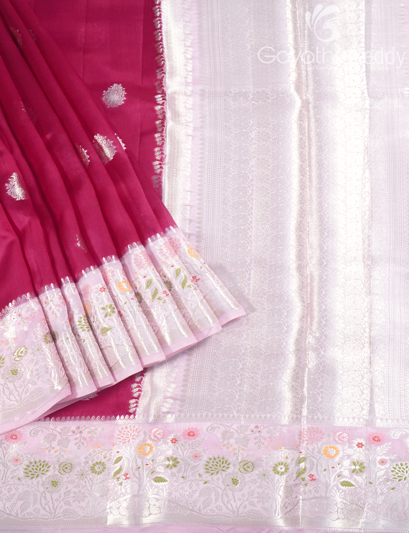 MANGO SILK SAREE -PRM986
