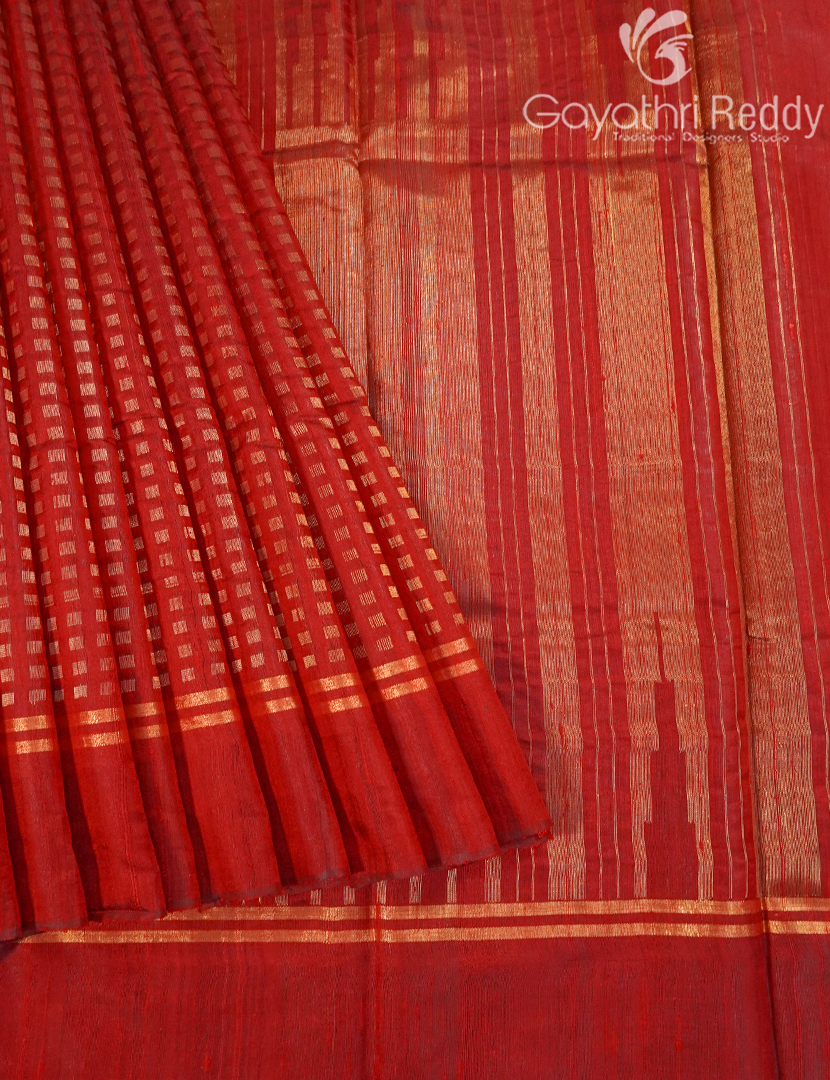 PURE KHADI PATTU SAREE-KHP1299