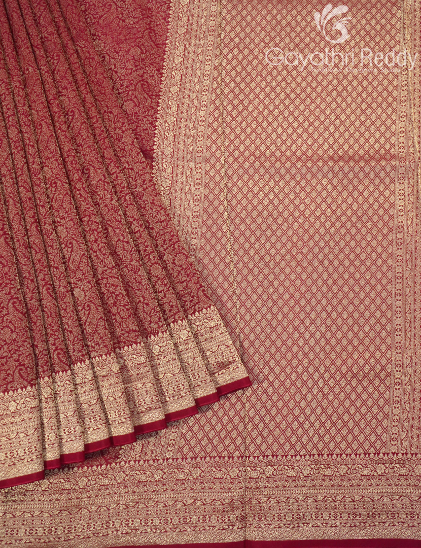 MYSORE CREPE BROCADE SAREE-MCB38