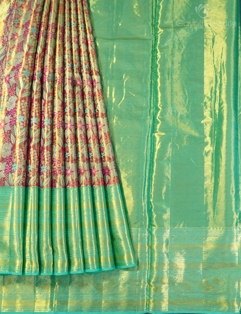 PURE KANCHI PATTU PAVADA(FREE SIZE)-KPL821