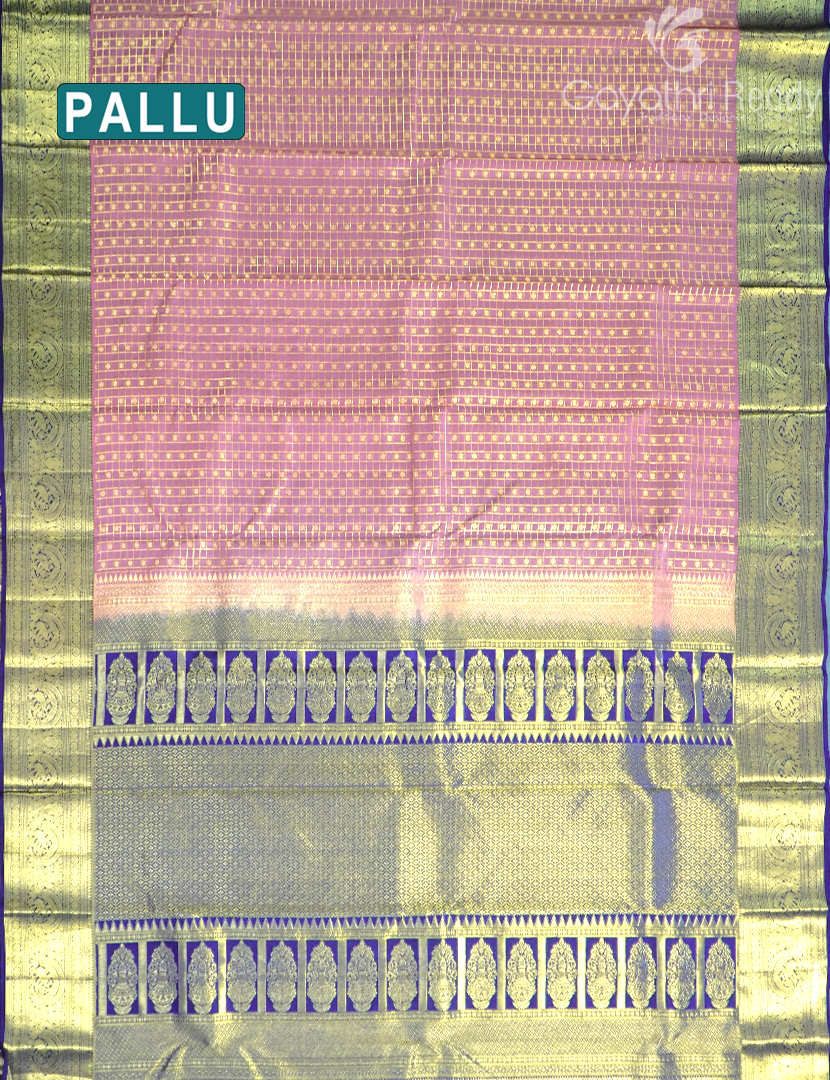 PURE KANCHI PATTU MEDIUM BORDER -KP8387