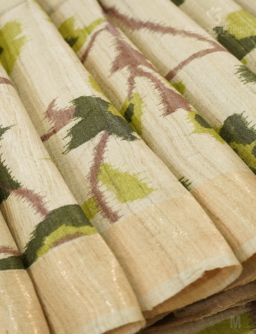 PURE DESI TUSSAR SILK-TS1344