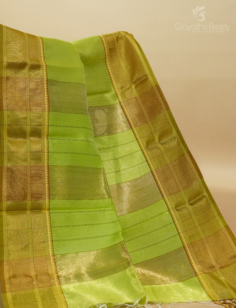 PURE CHANDERI TISSUE SAREE-CPS644