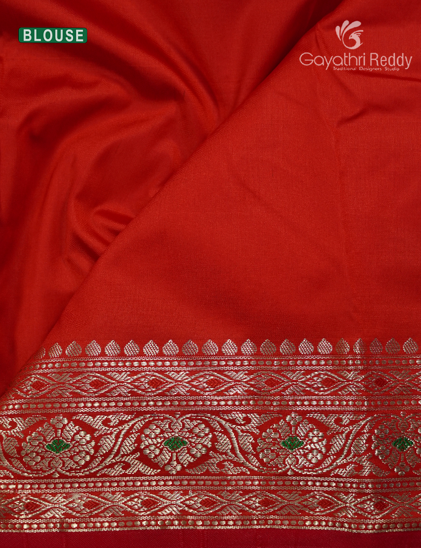 Semi Banaras Katan Silk Saree in Deep Blue