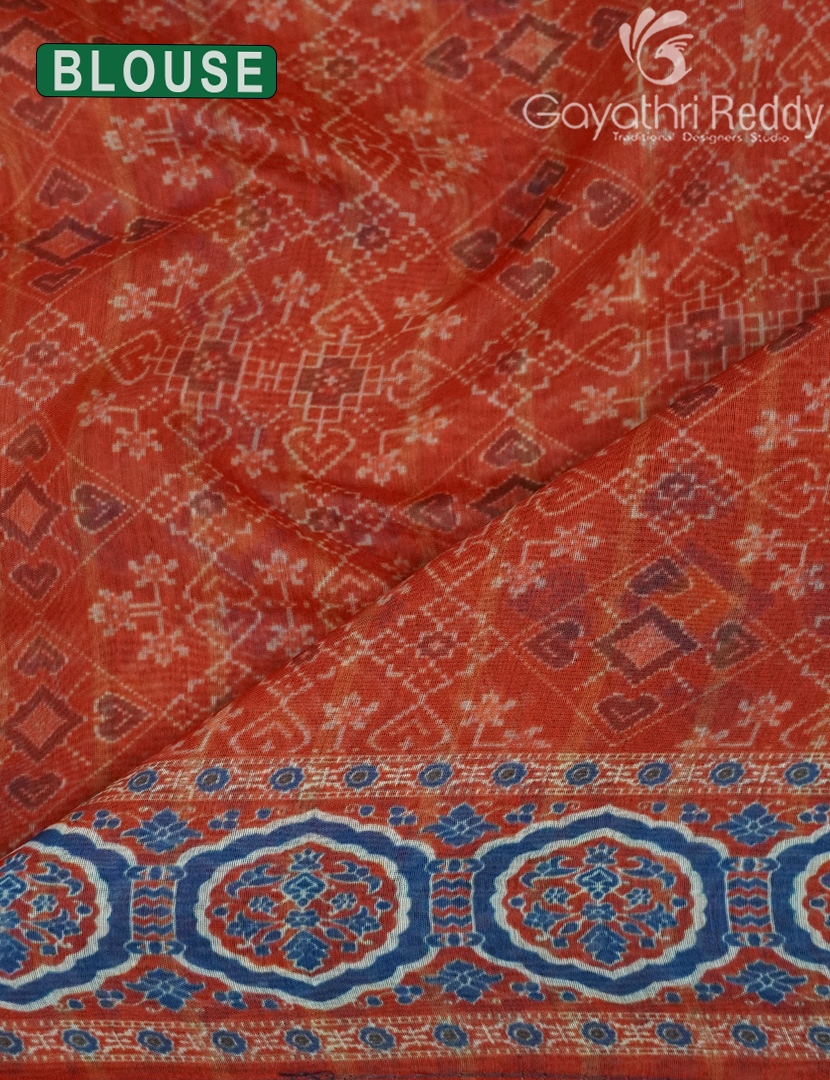 CHANDERI SILK SAREE-CPS1101