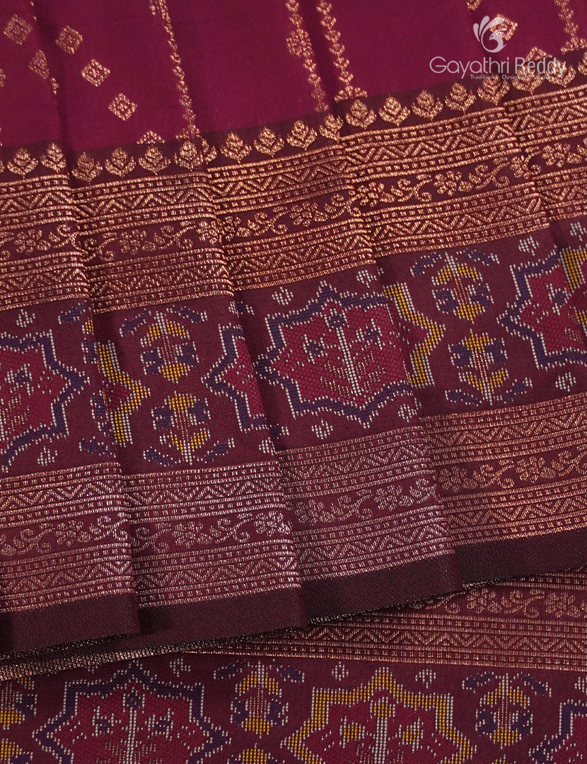 Semi Kanchipuram Art Silk Saree in Pink