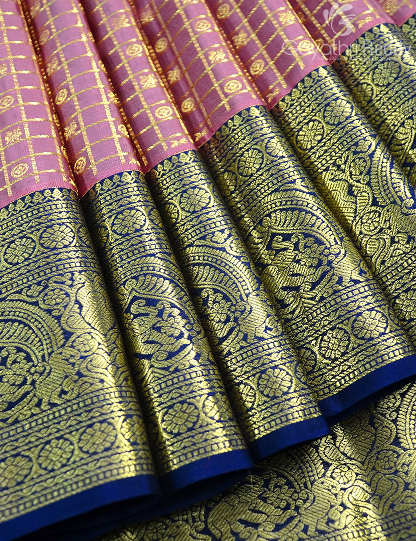 PURE KANCHI PATTU MEDIUM BORDER -KP8387