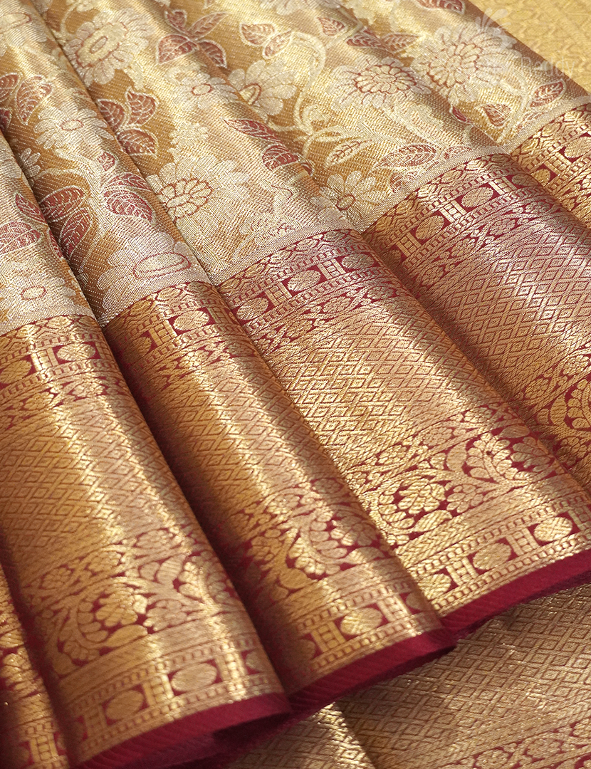 PURE KANCHI TISSUE PATTU-KP6784