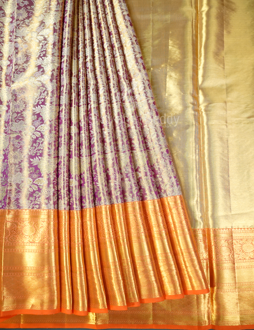 PURE KANCHI PATTU PAVADA(FREE SIZE)-KPL779