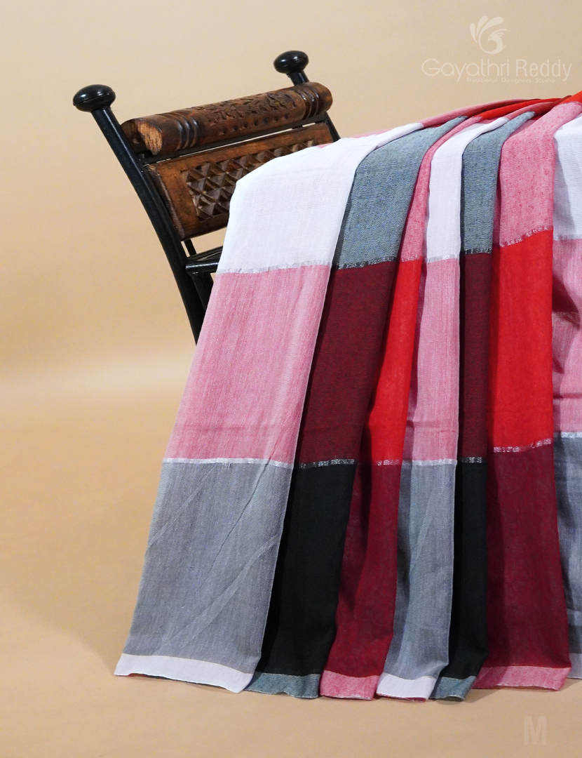 KHADI COTTON (WITHOUT BLOUSE)-KHC439