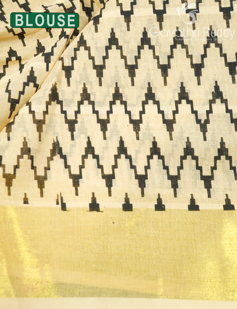 COTTON PRINTED SAREES-CP15