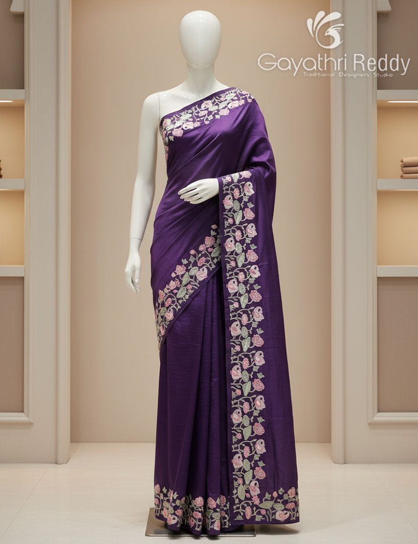 SEMI DUPION SILK WORK-SDSW2