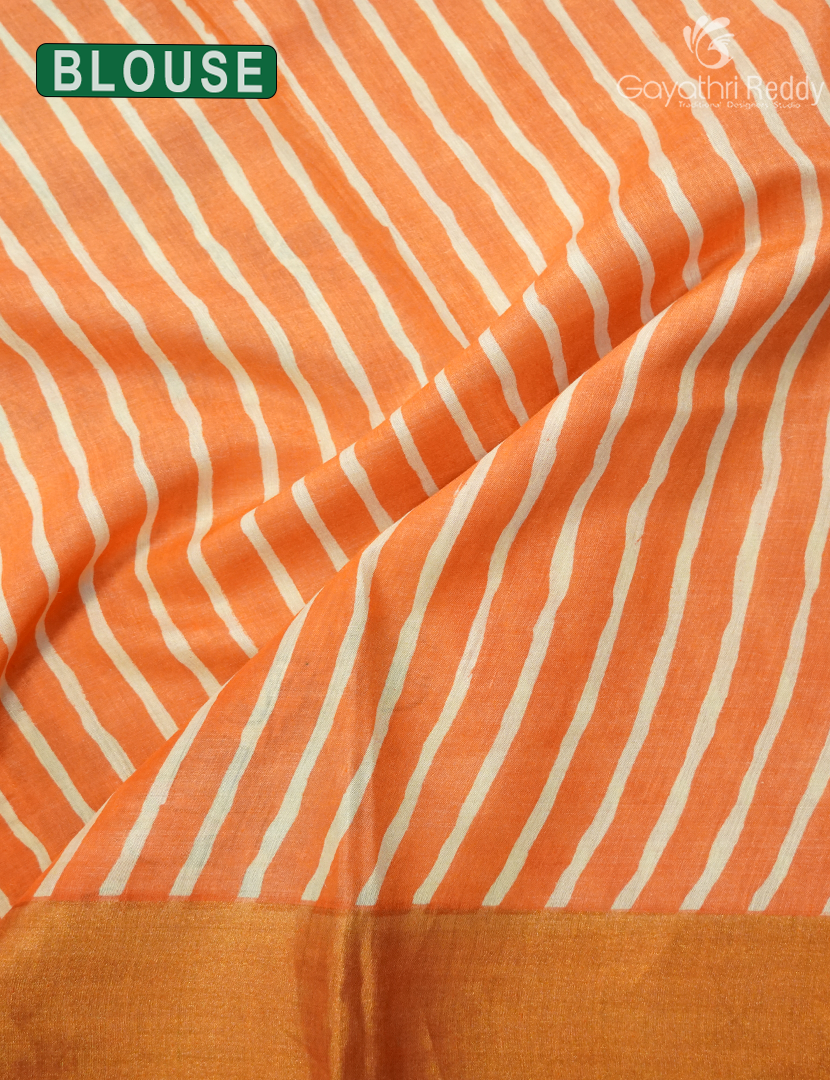 PURE DESI TUSSAR SILK SAREE-TS1570