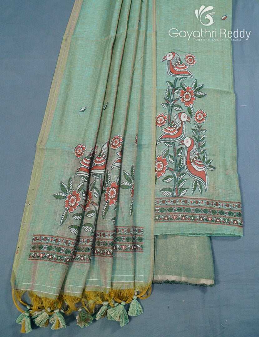 JAMDANI DRESS MATERIAL(3PC)-JDM13