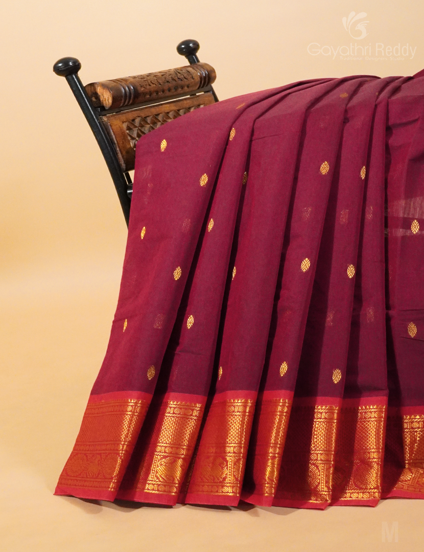 PURE KANCHI COTTON RICH PALLU-KC2740