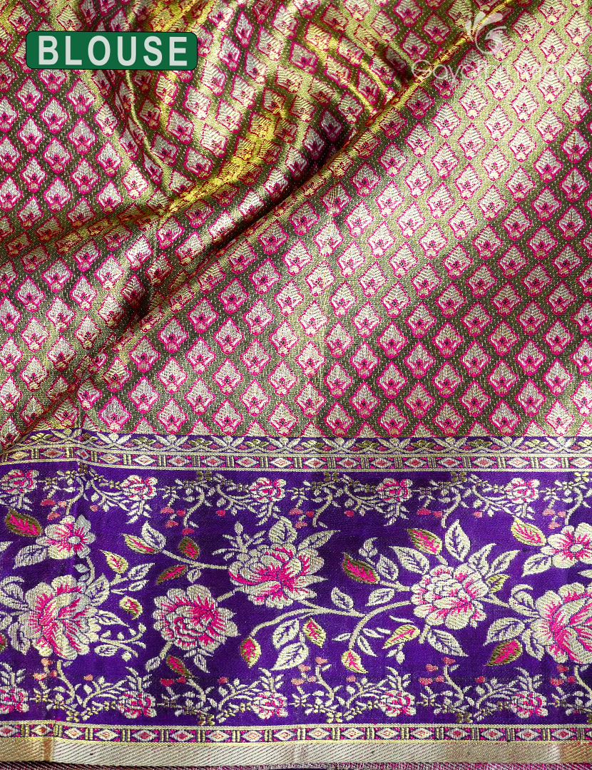 PURE KANCHI TISSUE SAREE-KP8566