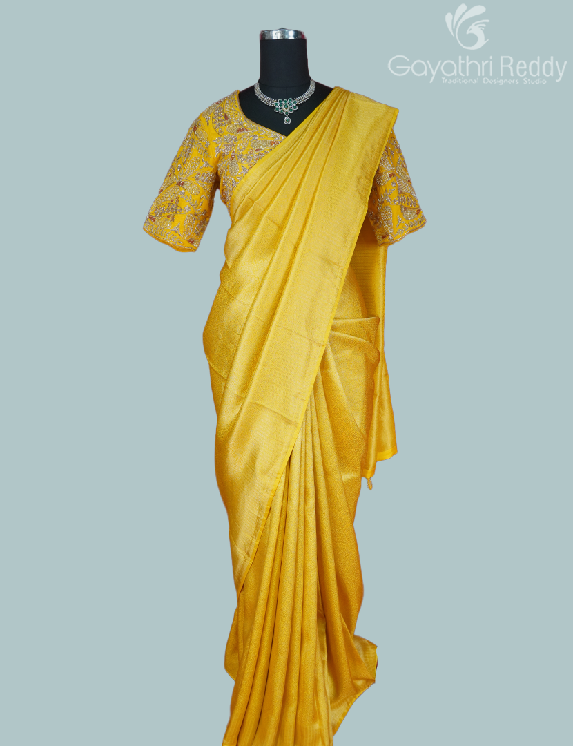 ART SILK SAREE (R.D) BLOUSE-ASSB1