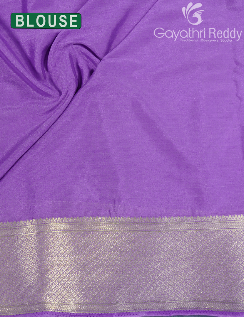 SEMI MYSORE CREPE SAREE-SMC310