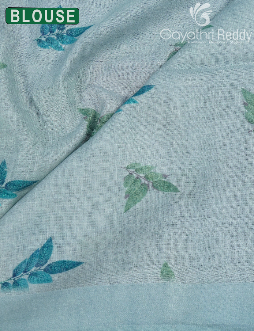 PURE LINEN SAREE-L1429