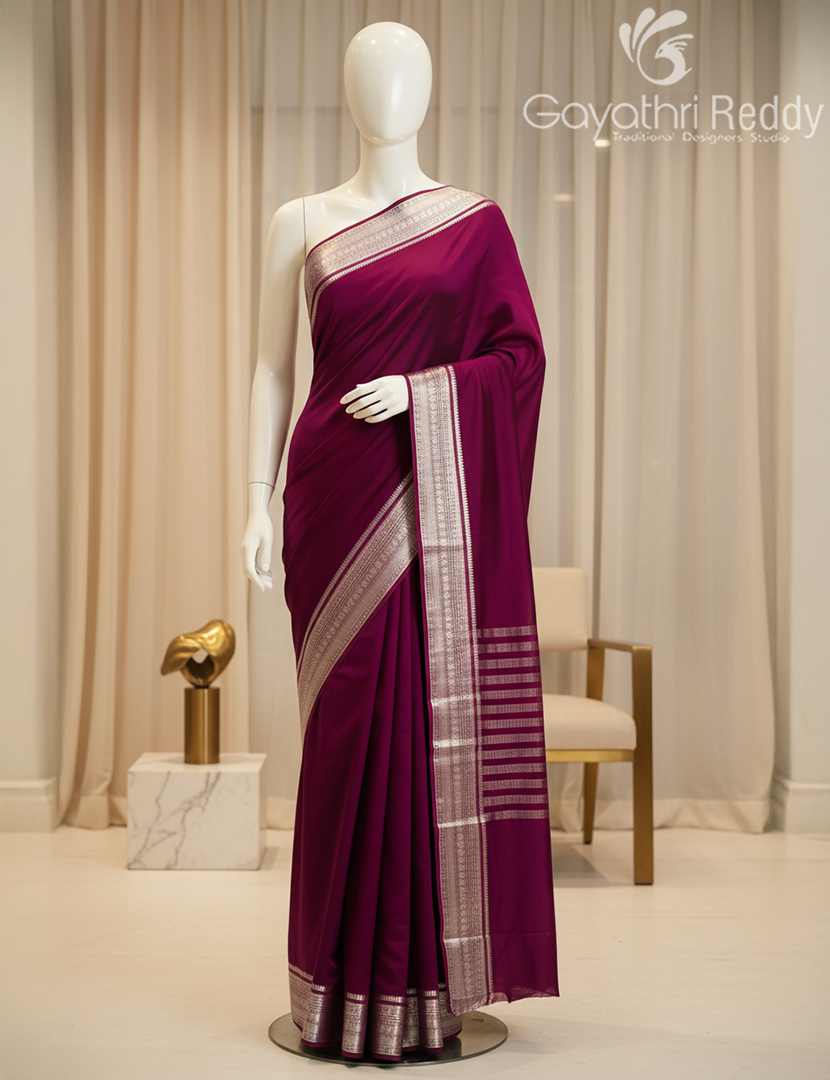 SEMI MYSORE CREPE-SMC195