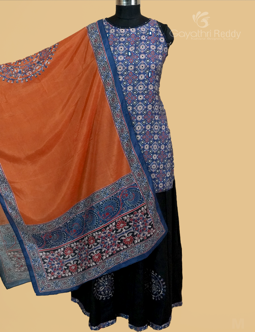 3PC-TOP & SKIRT SET-KDS439