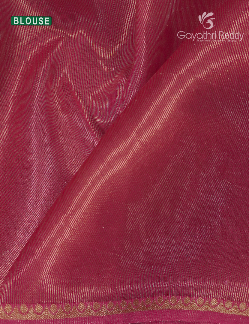 Pure Maheshwari Silk Saree in Yellow