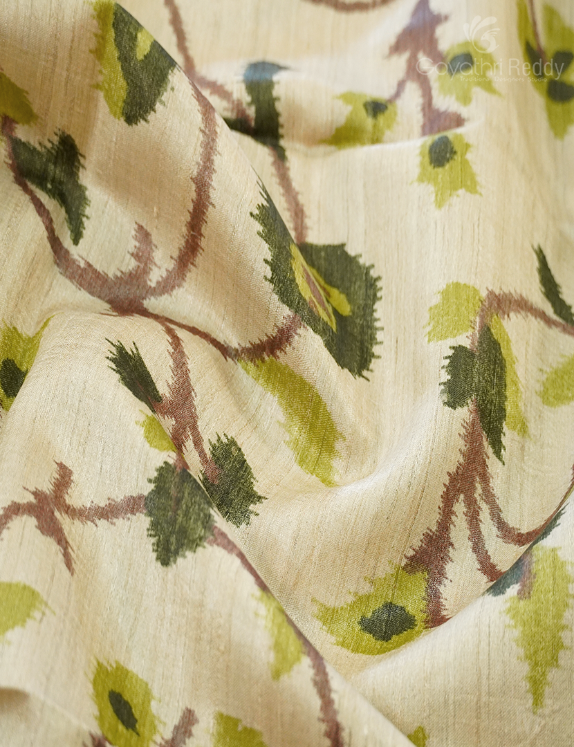 PURE DESI TUSSAR SILK-TS1344