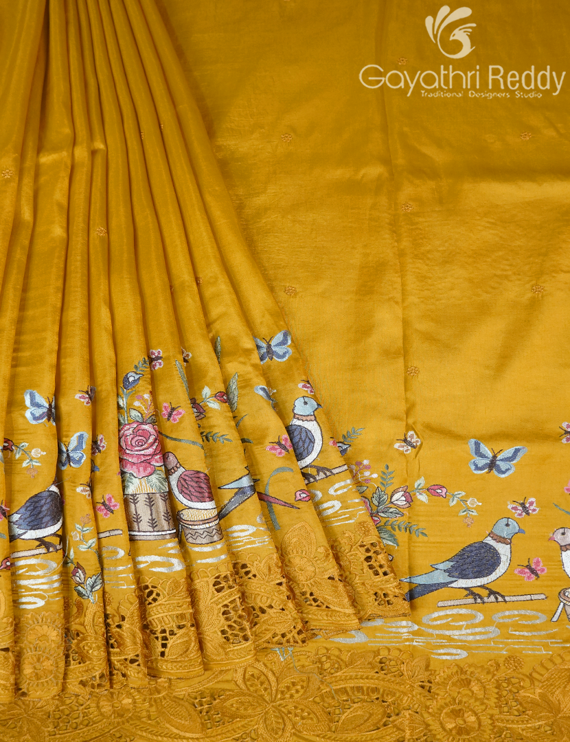 SEMI DUPION SILK SAREE-SDS133