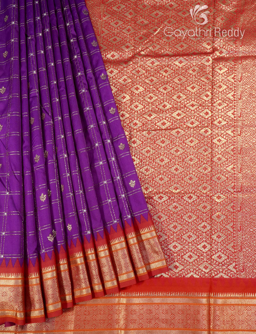 SEMI KATAN SAREE-SKN177