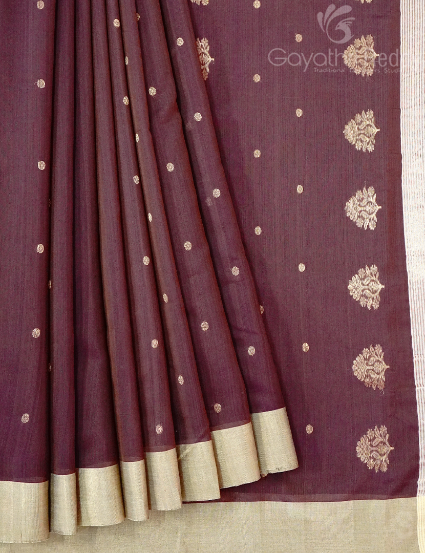 PURE CHANDERI SICO SAREE-PCS668