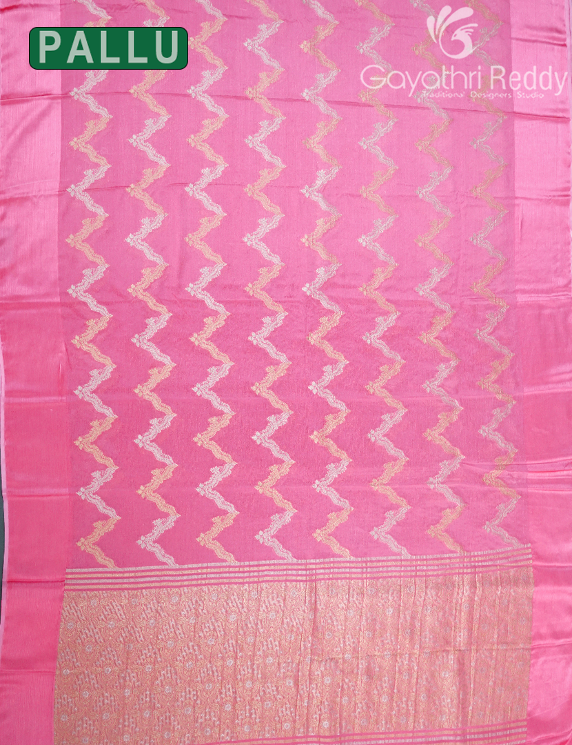 SEMI MYSORE CRAPE SAREE-SMC336
