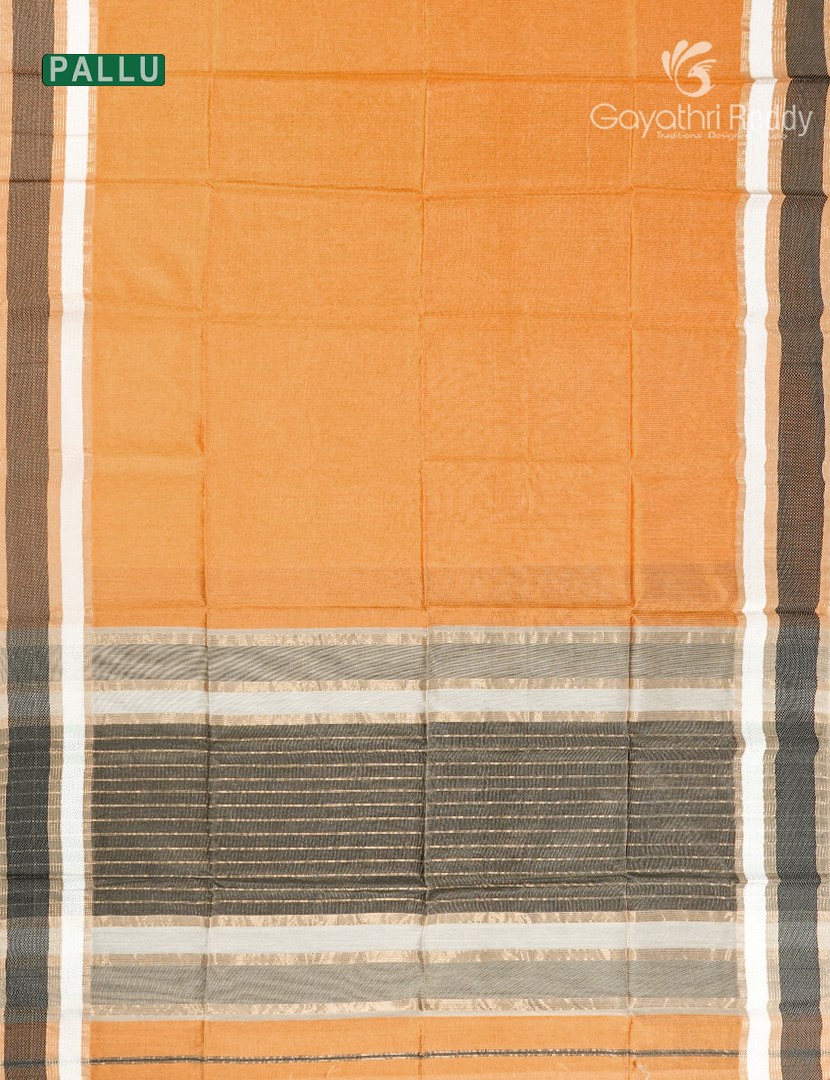 PURE CHANDERI MEDIUM BORDER SAREES -CPS1205