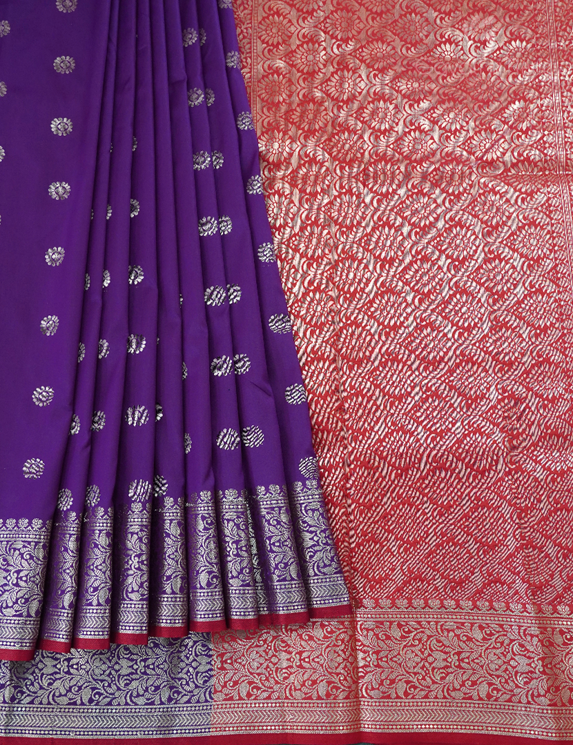 SEMI KATAN SAREE-SKN84