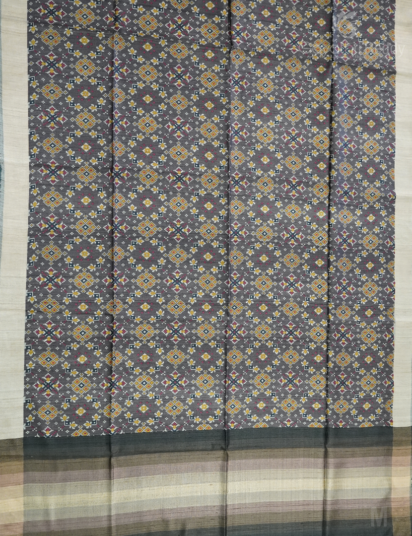 PURE DESI TUSSAR SILK-TS1383