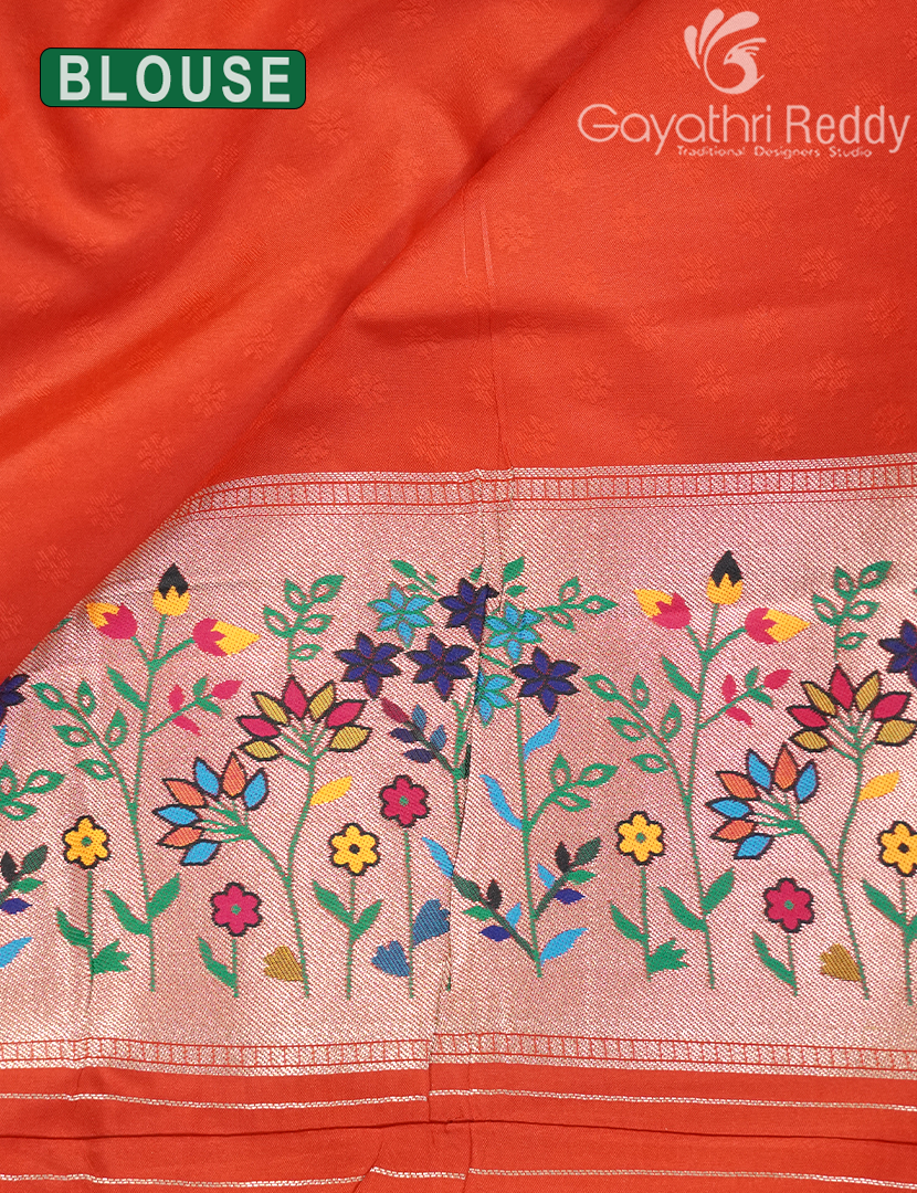 SEMI PAITHANI SAREE-SPS43