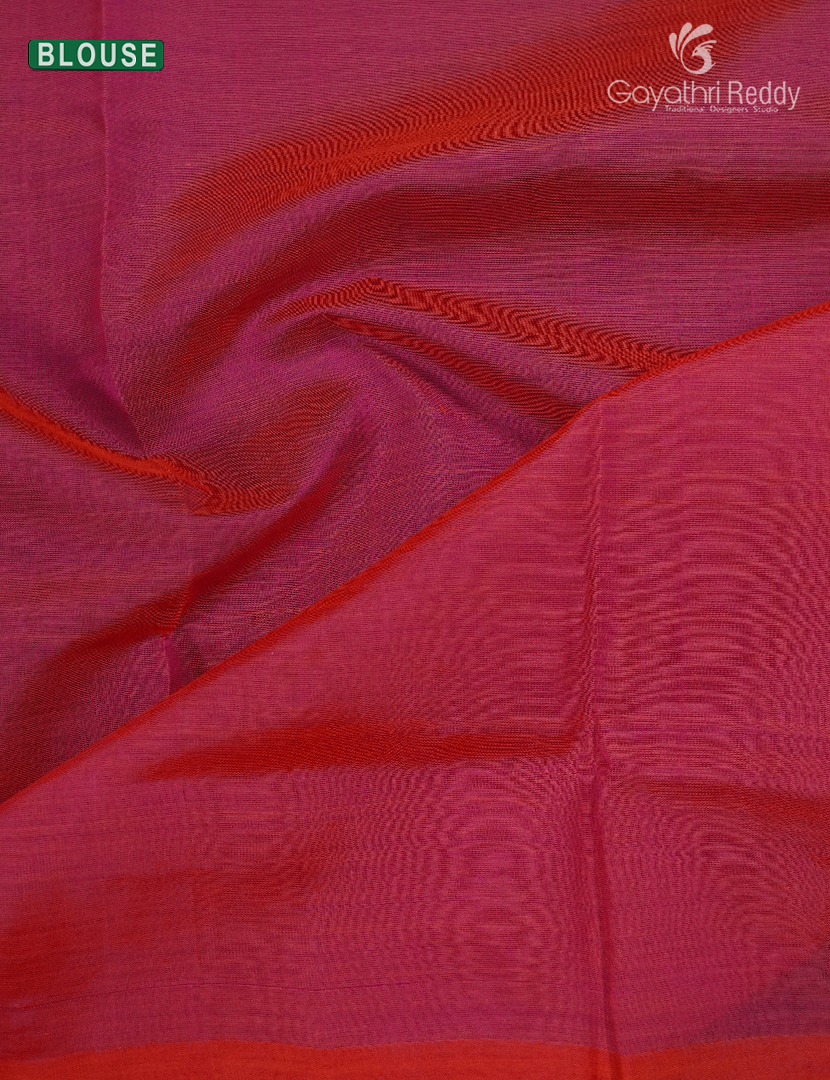 Pure Arani Sico Saree in Fuchsia Pink