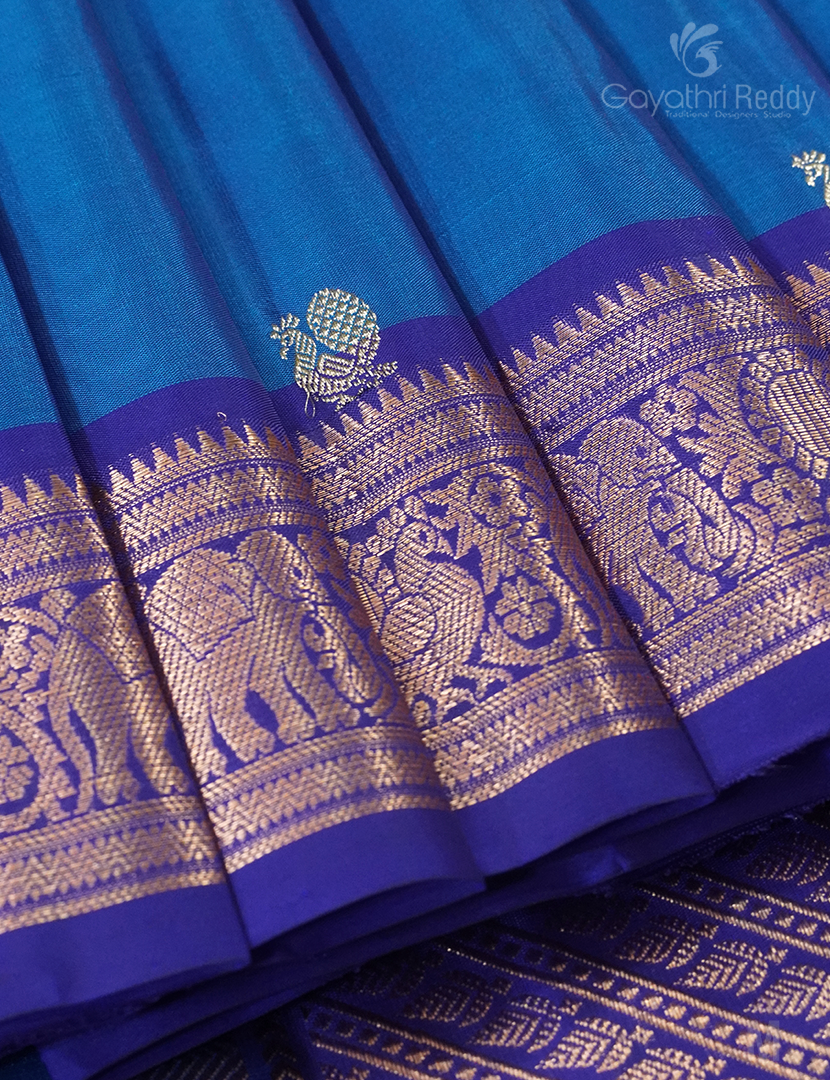 PURE KANCHI PATTU SMALL BORDER-KP7792