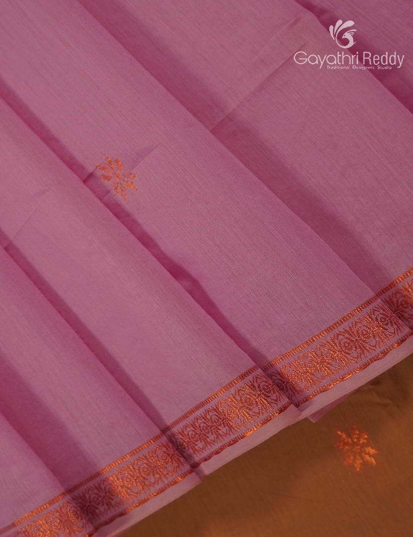 Sico Saree in Baby Pink and Mustard