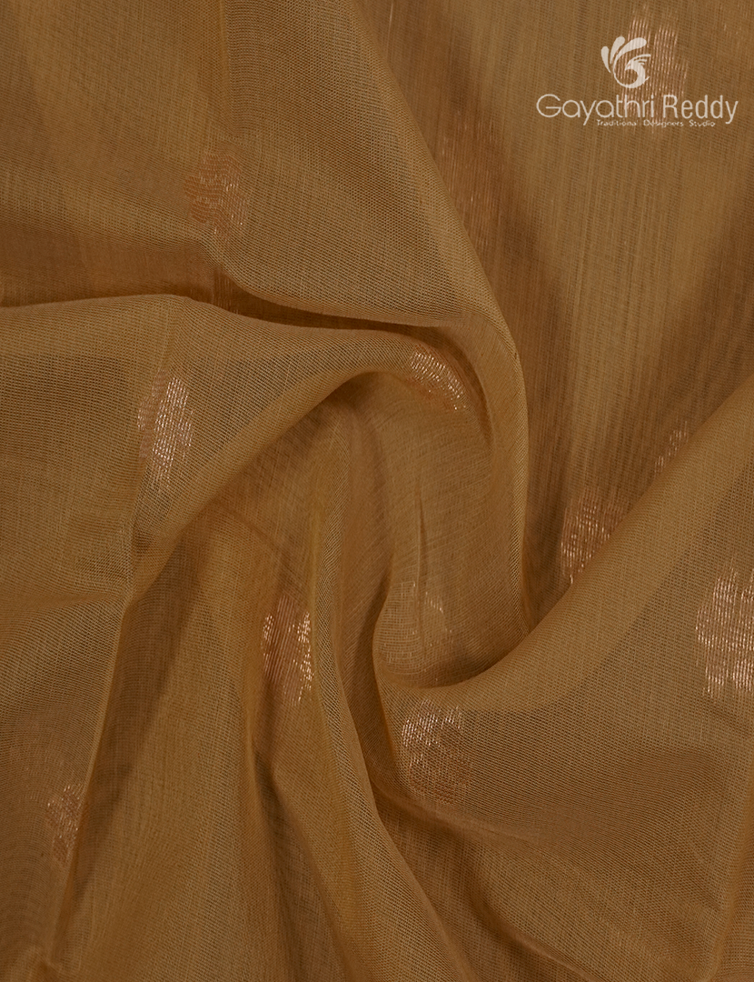 Kanchipuram Sico Saree in Mustard
