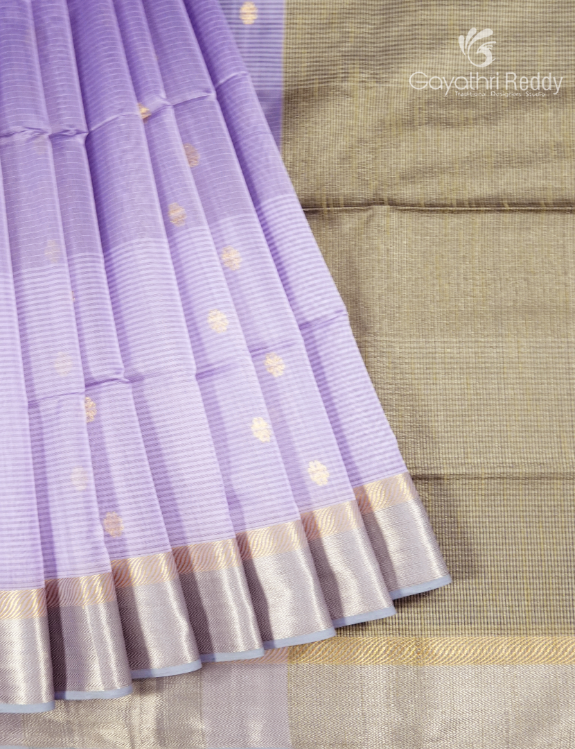 PURE CHANDERI BUTTA SAREES -CPS1206