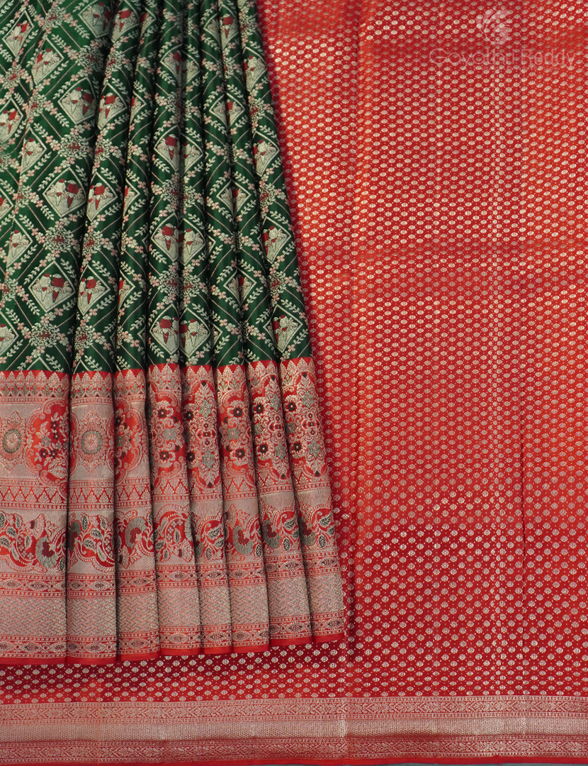 PURE KANCHI PATTU PAVADA(FREE SIZE)-KPL824