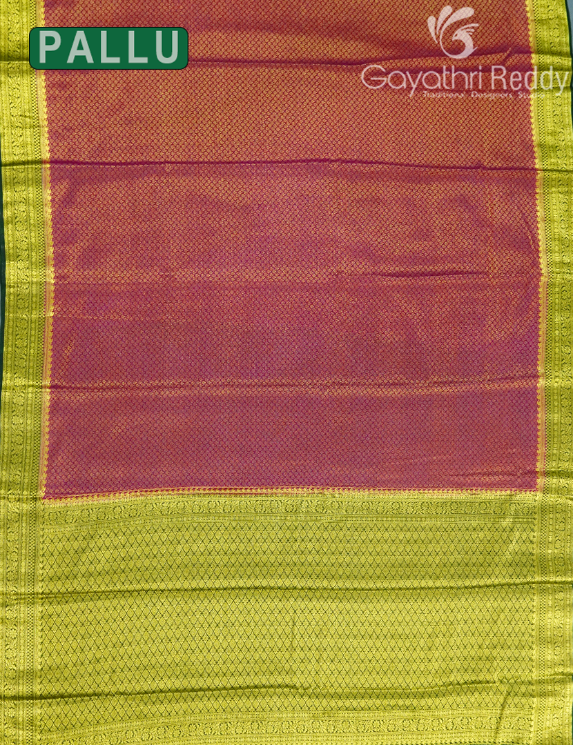 SEMI MYSORE CRAPE SAREE-SMC386