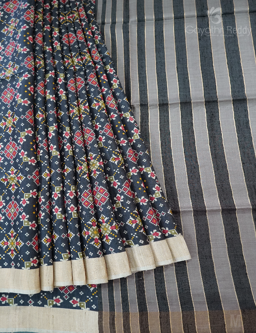 PURE DESI TUSSAR SILK-TS1384